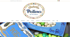 Desktop Screenshot of confettimariopelino.com